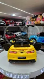 Chevrolet Camaro Akülü Araba Lisanslı 12V Kumandalı - Premium Seri EVA Teker - Görsel 3