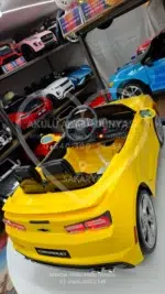 Chevrolet Camaro Akülü Araba Lisanslı 12V Kumandalı - Premium Seri EVA Teker - Görsel 22