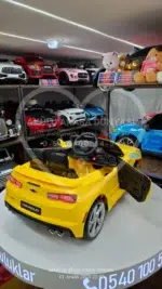 Chevrolet Camaro Akülü Araba Lisanslı 12V Kumandalı - Premium Seri EVA Teker - Görsel 5