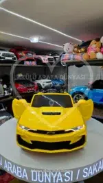 Chevrolet Camaro Akülü Araba Lisanslı 12V Kumandalı - Premium Seri EVA Teker
