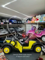 Classic Audi Horch 24V Ebeveyn Koltuklu Akülü Araba - Metalik Siyah Premium Seri - Görsel 19