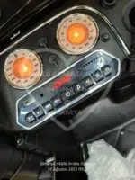 Classic Audi Horch 24V Ebeveyn Koltuklu Akülü Araba - Metalik Siyah Premium Seri - Görsel 27