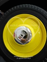 Classic Audi Horch 24V Ebeveyn Koltuklu Akülü Araba - Metalik Siyah Premium Seri - Görsel 29