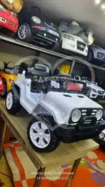 Dolu Sahara 12V Beyaz Uzaktan Kumandalı Akülü Jip - Gerçek Amortisörlü Fiyat Performans Aracı - Görsel 16