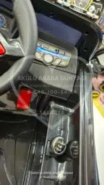 BMW i8 Görünümlü Akülü Araba Furkan Toys Cool Motors 12V - Siyah/Sarı Yarış Serisi - Görsel 23