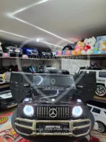 Mercedes-Benz G63 AMG 24V 4x4 Çift Kişilik Lisanslı Akülü Araba - Metalik Siyah Premium - Görsel 15