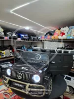 Mercedes-Benz G63 AMG 24V 4x4 Çift Kişilik Lisanslı Akülü Araba - Metalik Siyah Premium - Görsel 16