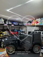 Mercedes-Benz G63 AMG 24V 4x4 Çift Kişilik Lisanslı Akülü Araba - Metalik Siyah Premium - Görsel 17