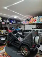 Mercedes-Benz G63 AMG 24V 4x4 Çift Kişilik Lisanslı Akülü Araba - Metalik Siyah Premium - Görsel 18