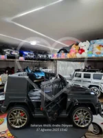 Mercedes-Benz G63 AMG 24V 4x4 Çift Kişilik Lisanslı Akülü Araba - Metalik Siyah Premium - Görsel 21