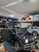 Mercedes-Benz G63 AMG 24V 4x4 Çift Kişilik Lisanslı Akülü Araba - Metalik Siyah Premium - Görsel 22