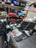 Mercedes-Benz G63 AMG 24V 4x4 Çift Kişilik Lisanslı Akülü Araba - Metalik Siyah Premium - Görsel 26