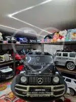 Mercedes-Benz G63 AMG 24V 4x4 Çift Kişilik Lisanslı Akülü Araba - Metalik Siyah Premium - Görsel 4