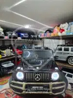 Mercedes-Benz G63 AMG 24V 4x4 Çift Kişilik Lisanslı Akülü Araba - Metalik Siyah Premium - Görsel 5