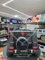 Mercedes-Benz G63 AMG 24V 4x4 Çift Kişilik Lisanslı Akülü Araba - Metalik Siyah Premium - Görsel 10