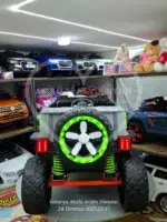 Mercedes Stil XXXL Battal Boy 4x4 Akülü Jip - 12V 12Ah Devasa Güç & Işıklı Şov - Görsel 12