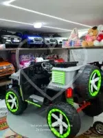 Mercedes Stil XXXL Battal Boy 4x4 Akülü Jip - 12V 12Ah Devasa Güç & Işıklı Şov - Görsel 14