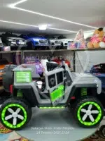 Mercedes Stil XXXL Battal Boy 4x4 Akülü Jip - 12V 12Ah Devasa Güç & Işıklı Şov - Görsel 18