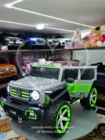 Mercedes Stil XXXL Battal Boy 4x4 Akülü Jip - 12V 12Ah Devasa Güç & Işıklı Şov