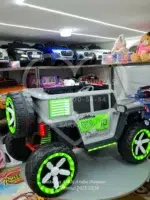 Mercedes Stil XXXL Battal Boy 4x4 Akülü Jip - 12V 12Ah Devasa Güç & Işıklı Şov - Görsel 4