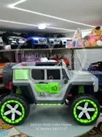 Mercedes Stil XXXL Battal Boy 4x4 Akülü Jip - 12V 12Ah Devasa Güç & Işıklı Şov - Görsel 5