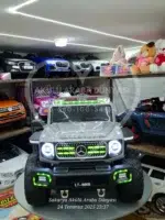 Mercedes Stil XXXL Battal Boy 4x4 Akülü Jip - 12V 12Ah Devasa Güç & Işıklı Şov - Görsel 7