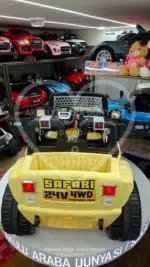 Pilsan Safari 4x4 24V Akülü Araba Dev Boy 2 Kişilik - Gerçek Dört Çeker - Görsel 24