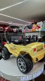 Pilsan Safari 4x4 24V Akülü Araba Dev Boy 2 Kişilik - Gerçek Dört Çeker - Görsel 8