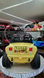 Pilsan Safari 4x4 24V Akülü Araba Dev Boy 2 Kişilik - Gerçek Dört Çeker - Görsel 9
