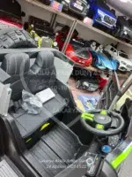 12V Dev Boyut 4x4 Jeep Akülü Araba - Cep Telefonu Kontrollü Gri - Görsel 23