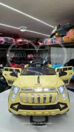 Pilsan Savana 12V Uzaktan Kumandalı Akülü Araba - Bej - Yerli Dev - Görsel 3