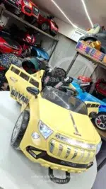 Pilsan Savana 12V Uzaktan Kumandalı Akülü Araba - Bej - Yerli Dev - Görsel 4