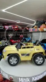 Pilsan Savana 12V Uzaktan Kumandalı Akülü Araba - Bej - Yerli Dev - Görsel 7