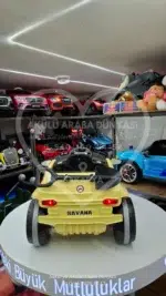 Pilsan Savana 12V Uzaktan Kumandalı Akülü Araba - Bej - Yerli Dev - Görsel 9