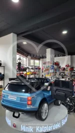 Range Rover 24V Metalik Açık Mavi Mega Boy Tablet Ekranlı Lisanslı Akülü Jip - Montaj Dahil Hazır Teslim! - Görsel 4