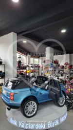 Range Rover 24V Metalik Açık Mavi Mega Boy Tablet Ekranlı Lisanslı Akülü Jip - Montaj Dahil Hazır Teslim! - Görsel 10