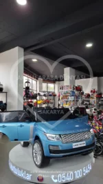 Range Rover 24V Metalik Açık Mavi Mega Boy Tablet Ekranlı Lisanslı Akülü Jip - Montaj Dahil Hazır Teslim! - Görsel 7