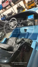 Range Rover 24V Metalik Açık Mavi Mega Boy Tablet Ekranlı Lisanslı Akülü Jip - Montaj Dahil Hazır Teslim! - Görsel 5