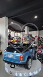 Range Rover 24V Metalik Açık Mavi Mega Boy Tablet Ekranlı Lisanslı Akülü Jip - Montaj Dahil Hazır Teslim! - Görsel 34