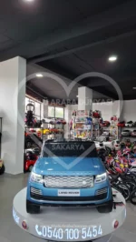 Range Rover 24V Metalik Açık Mavi Mega Boy Tablet Ekranlı Lisanslı Akülü Jip - Montaj Dahil Hazır Teslim! - Görsel 29