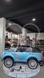 Range Rover 24V Metalik Açık Mavi Mega Boy Tablet Ekranlı Lisanslı Akülü Jip - Montaj Dahil Hazır Teslim! - Görsel 37