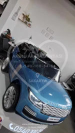 Range Rover 24V Metalik Açık Mavi Mega Boy Tablet Ekranlı Lisanslı Akülü Jip - Montaj Dahil Hazır Teslim! - Görsel 39