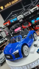 BabyHope 446 RS88 12V Kumandalı Akülü Araba - Mavi Lansman Modeli - Görsel 5