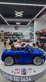 BabyHope 446 RS88 12V Kumandalı Akülü Araba - Mavi Lansman Modeli - Görsel 11