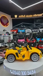 BabyHope 446 RS88 12V Kumandalı Akülü Araba - Çapkın Sarı Lansman Modeli - Görsel 16