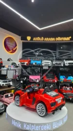 BabyHope 446 RS88 12V Kumandalı Akülü Araba - Ateş Kırmızısı - Görsel 9