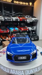 BabyHope 446 RS88 12V Kumandalı Akülü Araba - Mavi Lansman Modeli - Görsel 2