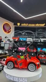 BabyHope 446 RS88 12V Kumandalı Akülü Araba - Ateş Kırmızısı - Görsel 31