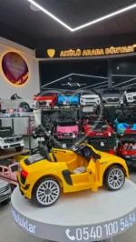 BabyHope 446 RS88 12V Kumandalı Akülü Araba - Çapkın Sarı Lansman Modeli - Görsel 36