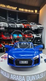 BabyHope 446 RS88 12V Kumandalı Akülü Araba - Mavi Lansman Modeli - Görsel 42